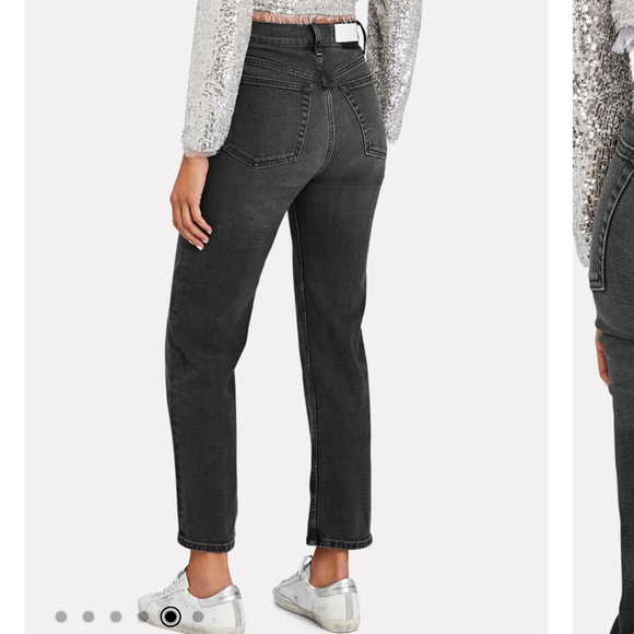 70s High-Rise Stove Pipe Jeans - Picture 3 of 7